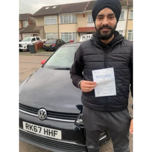 Driving test success with Khan School of Motoring learner car