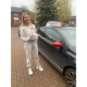 Driving test success with Khan School of Motoring learner car