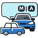 Manual & Automatic Driving Lessons Icon